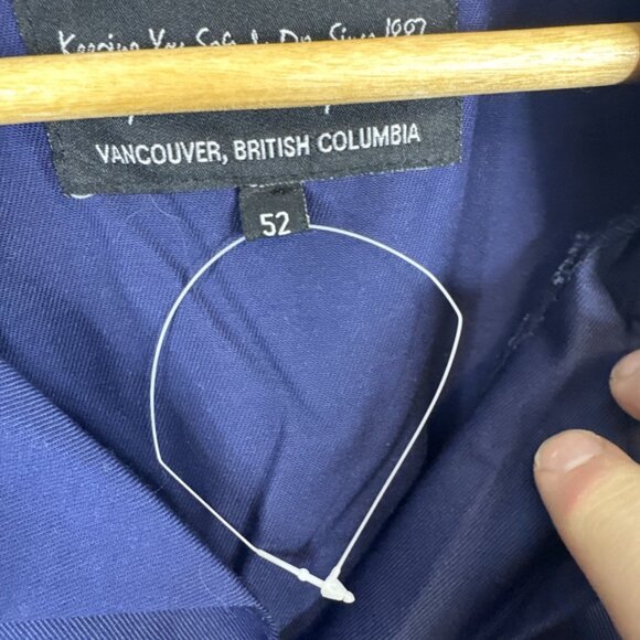 NWT Pioneer Storm Master Navy Blue Work Coveralls Men’s Size 52 Canada - Picture 4 of 9